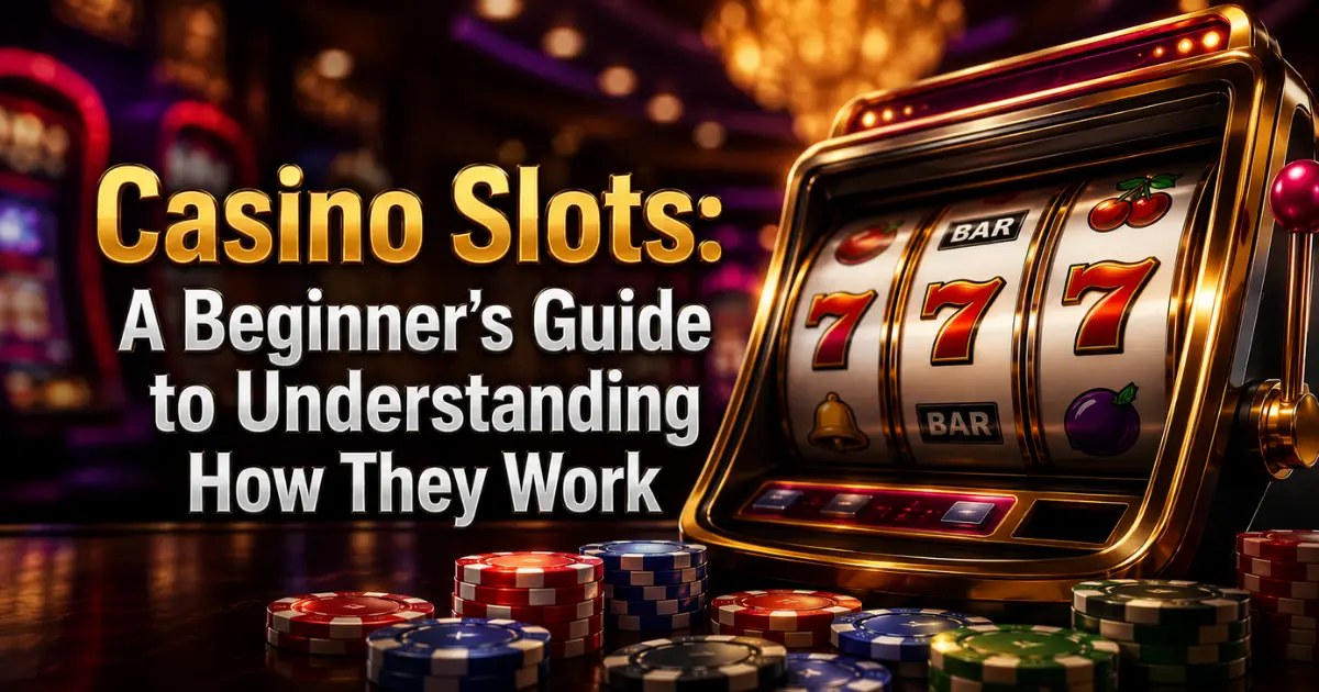 Casino Slots A Beginner’s Guide to Understanding How They Work