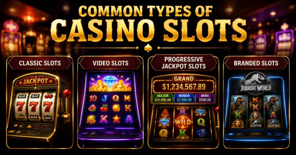 Common Types of Casino Slots