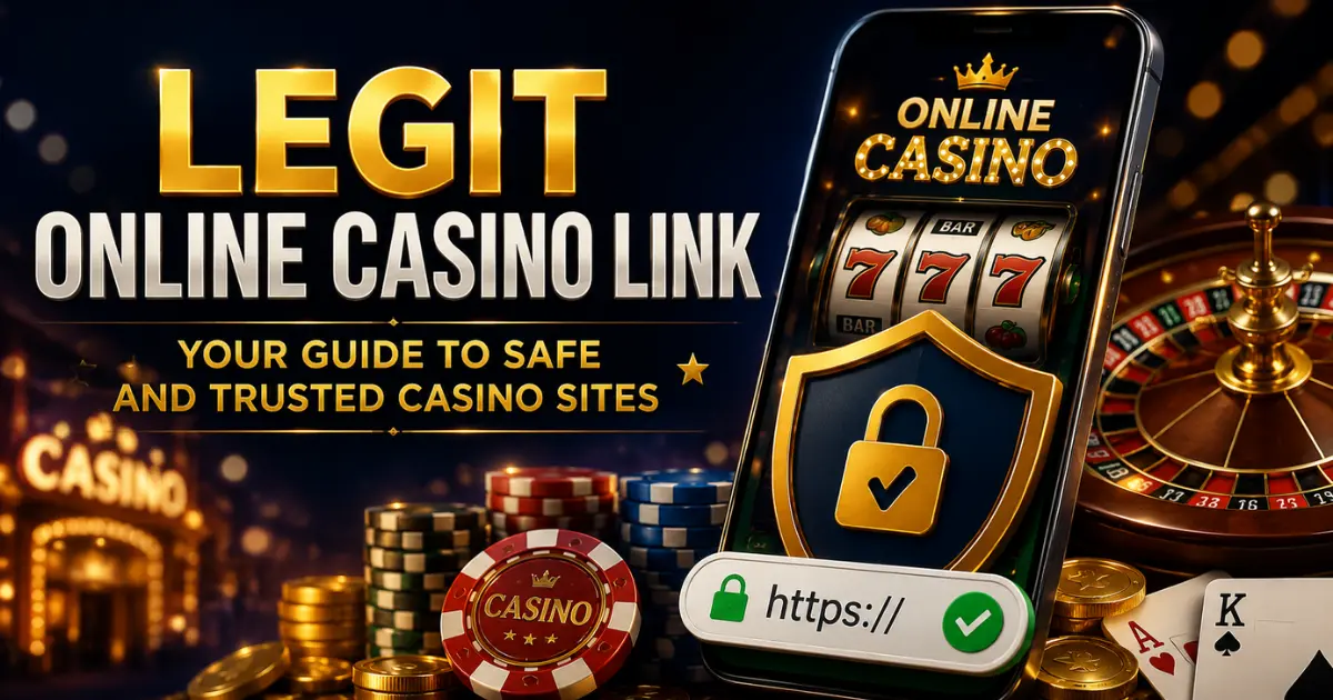 Legit Casino Link Your Guide to Safe and Trusted Casino Sites