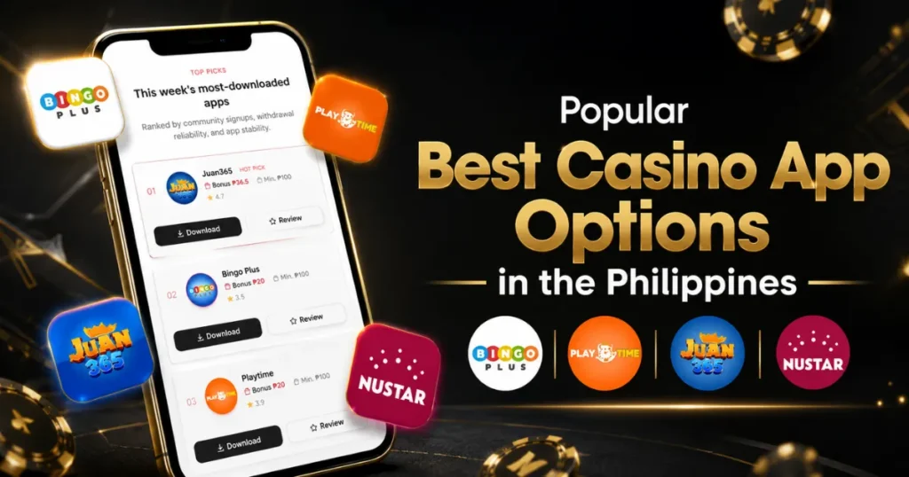 Popular Best Casino App Options in the Philippines
