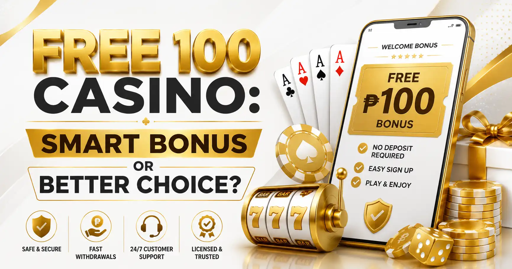Free 100 Casino Bonus Is a Small Bonus Really the Best Choice?