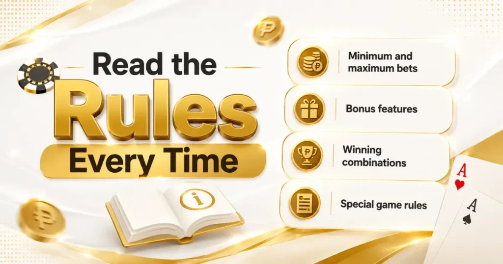 Read the Rules Every Time