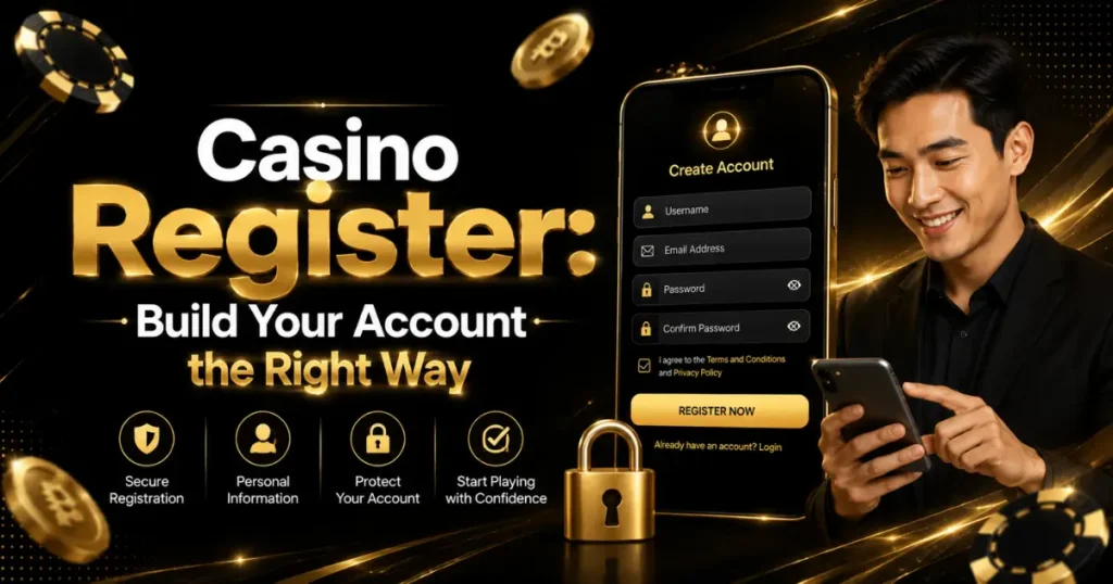 Casino Register - Build Your Account the Right Way